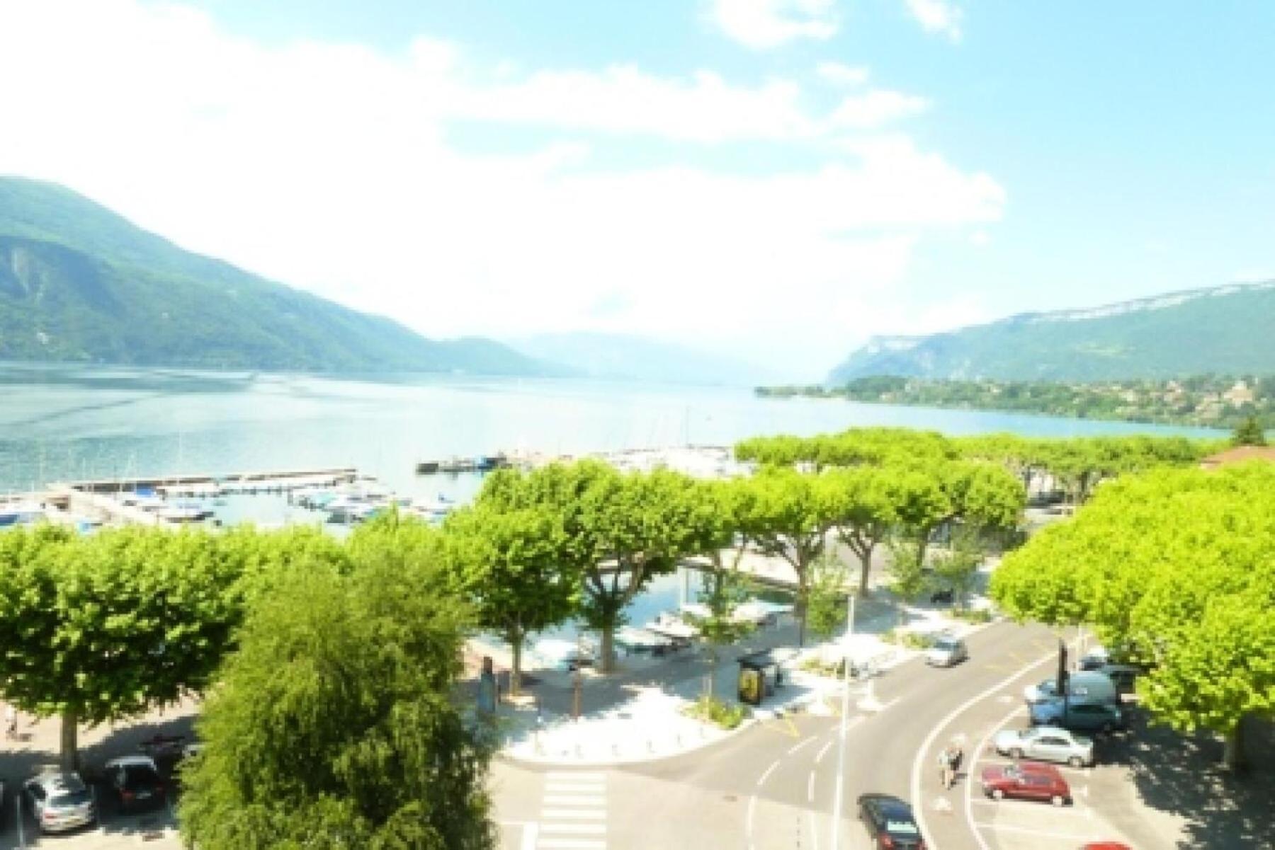 Residence Les Belles Rives E - Vue Magnifique Et Imprenable Sur Le Lac Du Bourget ! Mae-6774 Aix-les-Bains Eksteriør bilde
