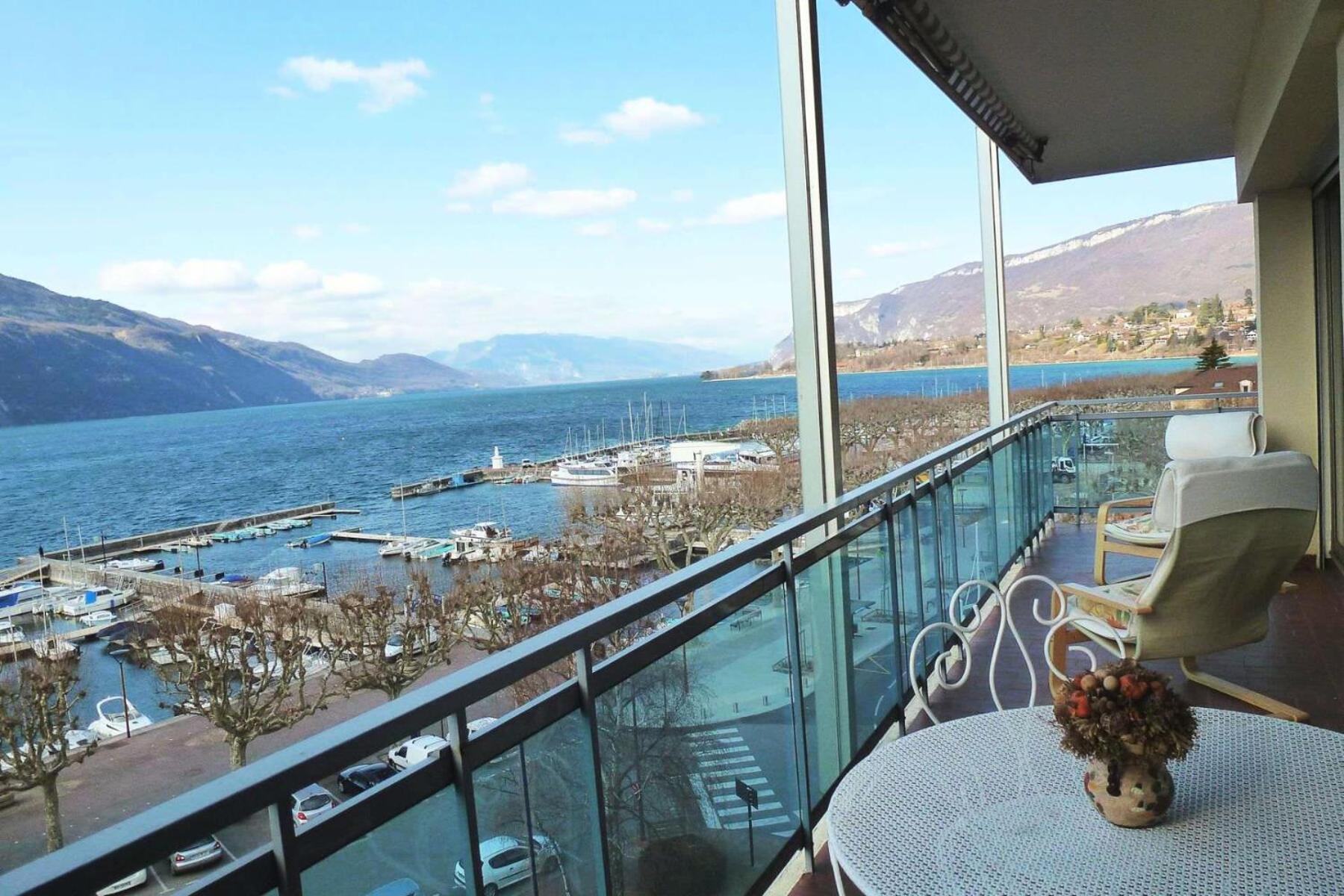 Residence Les Belles Rives E - Vue Magnifique Et Imprenable Sur Le Lac Du Bourget ! Mae-6774 Aix-les-Bains Eksteriør bilde